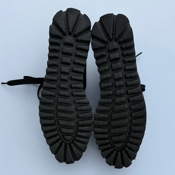 All Black brand mesh Platform Women's Shoes - Picture 4 of 8